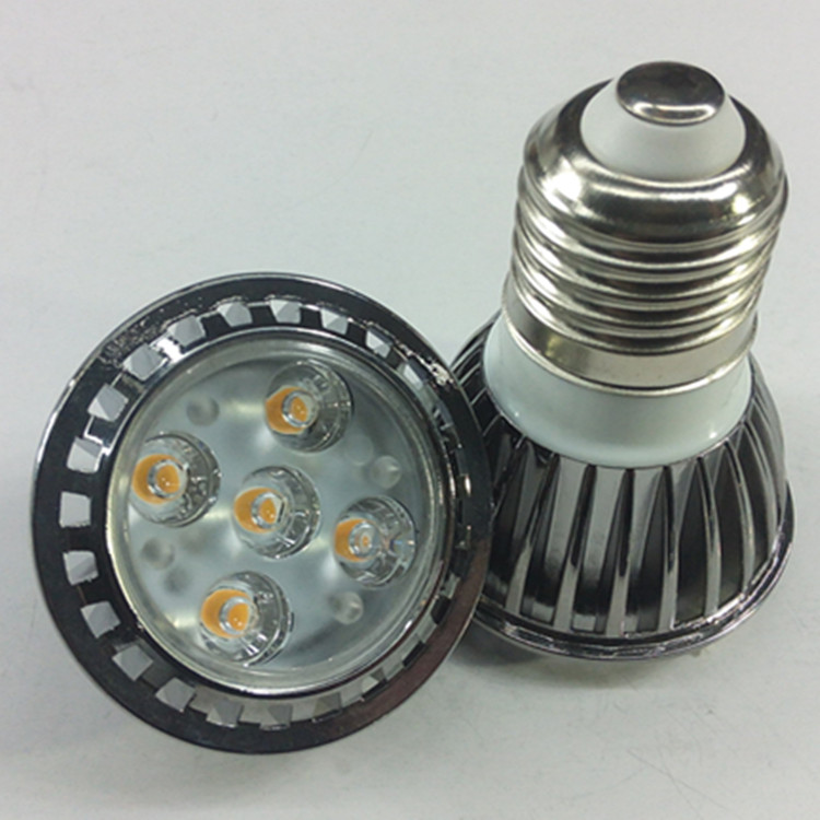 电镀直纹5X1W光面E27